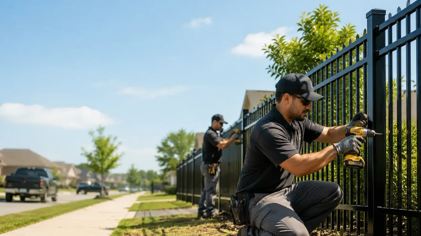 Metal Fence Installation in Cavalier, ND